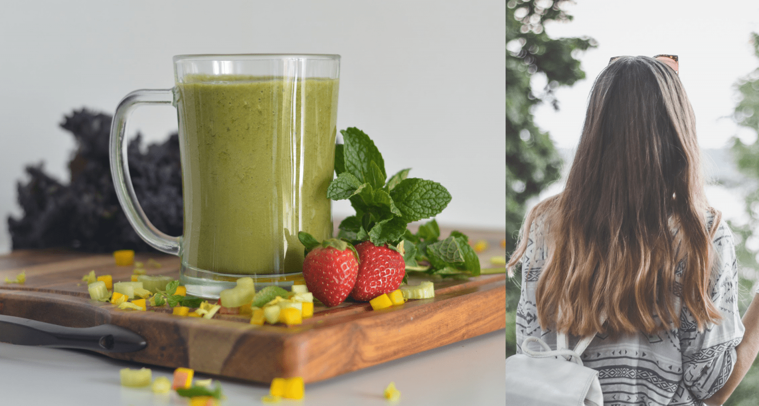 Smoothie Recipe For Hair Growth Soft, Shiny Hair Beauty Tips By Nim